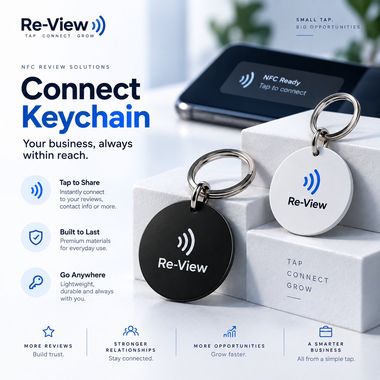 Re-View Connect Keychain